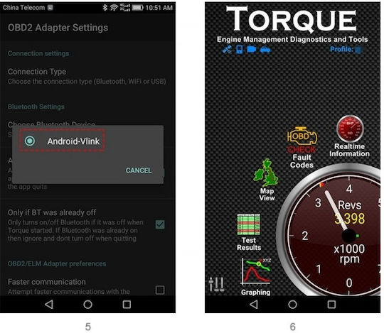 Techstar Vgate Icar Pro Auto Diagnosewerkzeuge Bluetooth 4.0 Android iOS Multi-Brand OBD 2