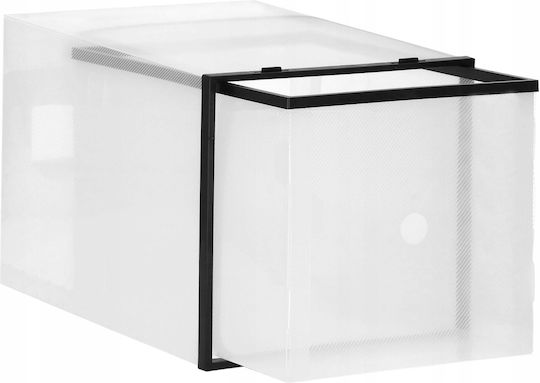 Casetă pentru Pantofi în Culoare Negru 28x20x20cm 10buc