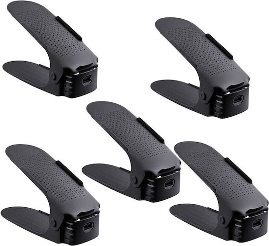 Bază Din Plastic Neagră 6x25.5x11cm 5 Bucăți