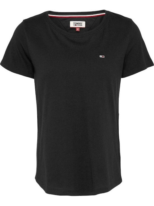 Дамски T-shirt Черен