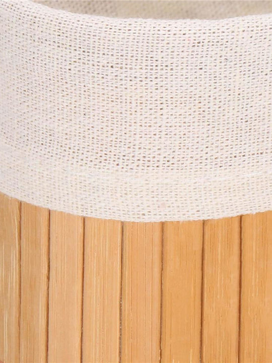 Aufbewahrungskorb Bamboo Braun 3Stück