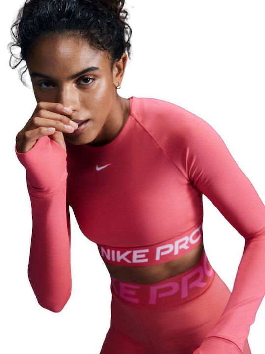 pink nike compression sleeve