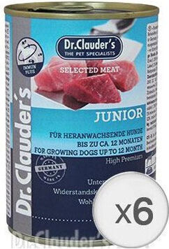 Dr.Clauders Υγρή Τροφή για Κουτάβια σε Κονσέρβα 6x400gr