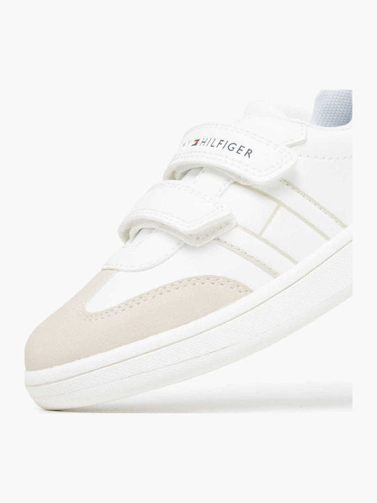 Tommy Hilfiger Детски маратонки Low Бели