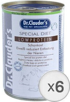 Dr.Clauders Nassfutter Hunde in Dose Diät 6x400gr