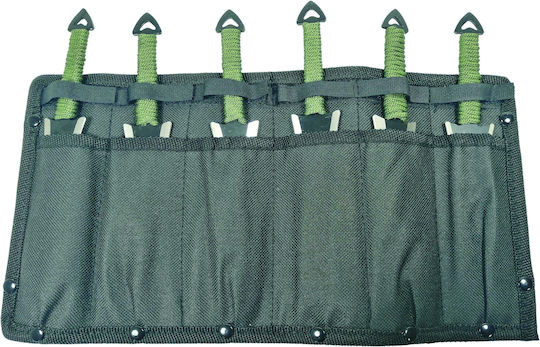 Wurfmesser Schwarz Set 6Stück
