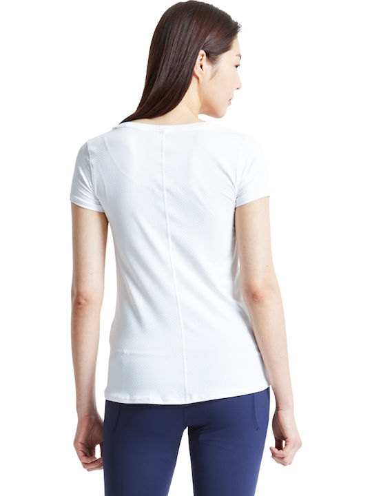 HeatGear Γυναικείο T-shirt Fast Drying Λευκό
