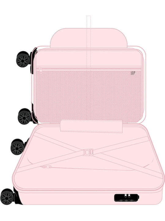 Safta Cabin Travel Suitcase with 4 Wheels Height 55cm