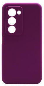 iNOS Back Cover Silicone Purple (Redmi 15)