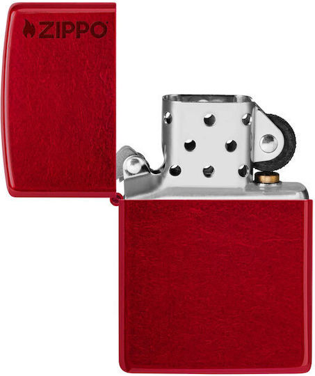 Zippo Αναπτήρας Φλόγας σε Κόκκινο χρώμα