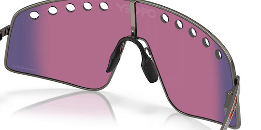 Oakley Fahrradbrillen Sweep Prizm mit Gray Rahmen und Mehrfarbigen Linsen