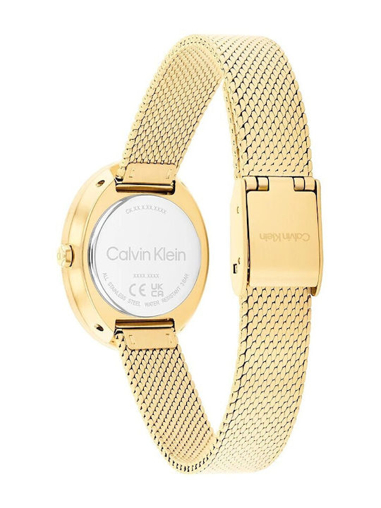Calvin Klein Twisted Bezel Ceas cu Mecanism pe Baterie