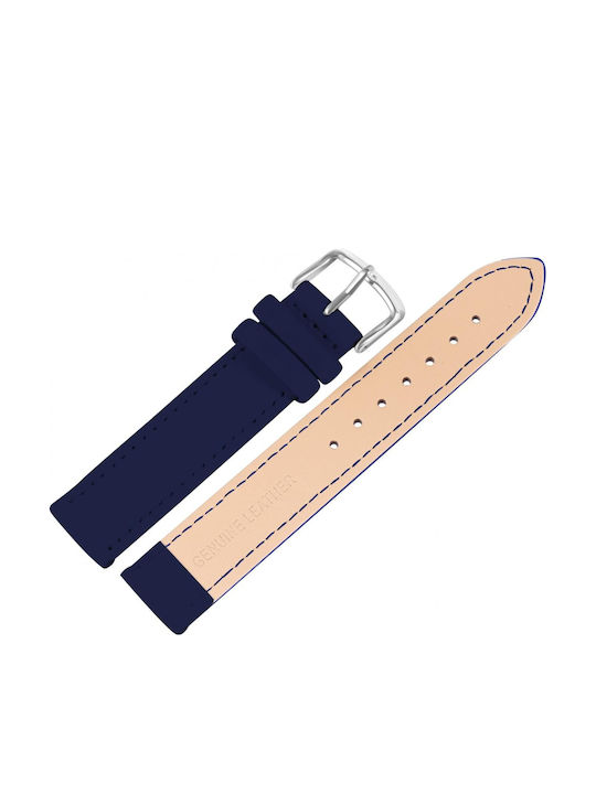 New Era Leather Strap Blue 18mm