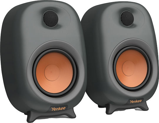 Yenkee YSP 2060 Αυτοενισχυόμενα Ηχεία με Bluetooth 80W (Ζεύγος) Μαύρα