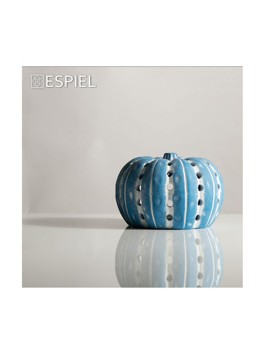 Espiel Kürbis Blau 17x17x11cm Tischdekoration 2 Stücke