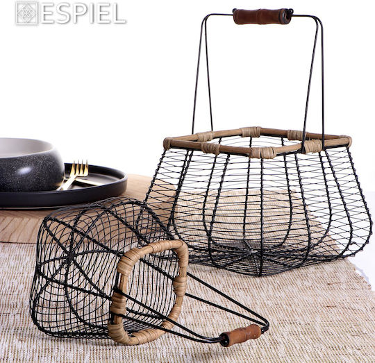 Espiel Bamboo Decorative Basket