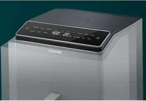 Cosori Blaze Chef Edition Heißluftfritteuse mit Wi-Fi & Doppel-Abnehmbarer Korb 6.4Es Schwarz