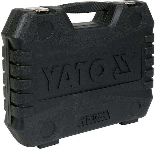 Yato Căpăcei Pneumatic - Pneumatic cu Patrat de Prindere 1/2" Set 40buc