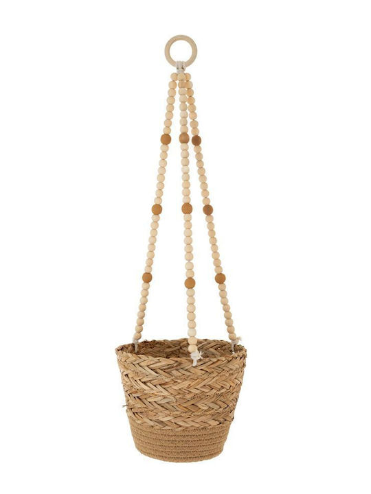 Iliadis Set Decorative Baskets Wicker Brown 18x16x60cm 2 Pieces