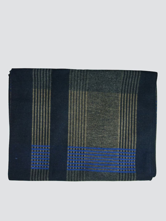 Men's Scarf Blue