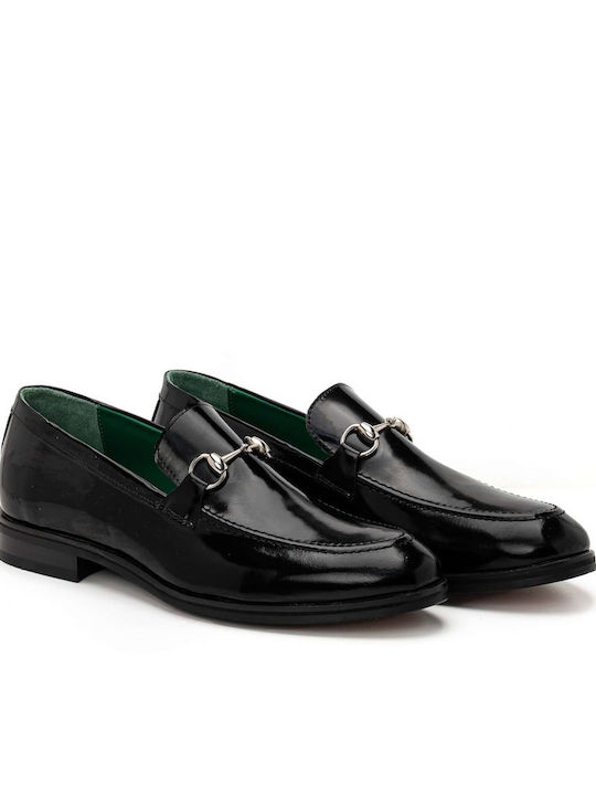 Men's Leather Moccasins Black