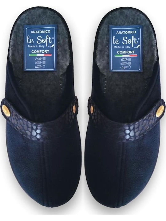 Winter Women's Slippers Blue