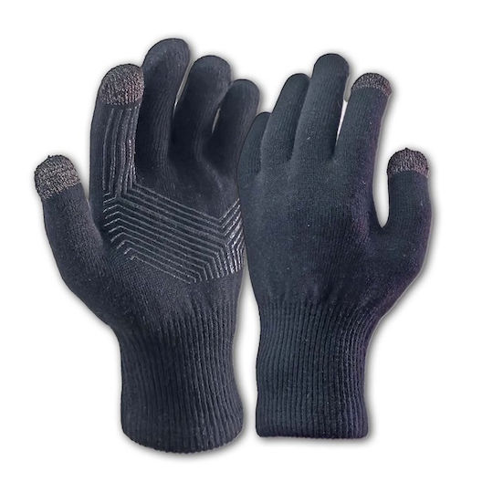 Alpin Gloves Mountaineering and Climbing with Waterproof Protection Black