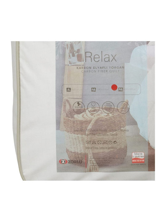 Tac Pilotă Single 160x220cm Alb 300 g/mp²Gsm
