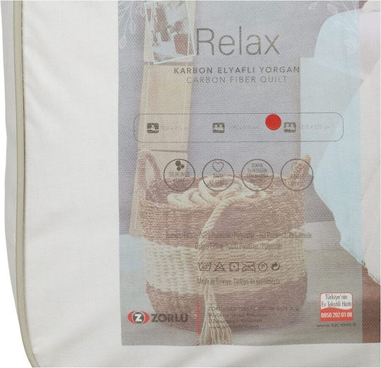 Tac Πάπλωμα Μονό 160x220εκ. White 300 GSM