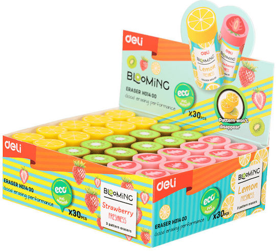 Deli Гума за Молив Blooming (Различни дизайни) 30бр