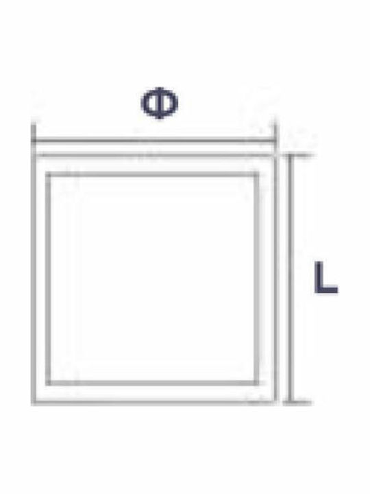 Wellmax Outdoor LED Panel 40W with Natural White Light 4000K