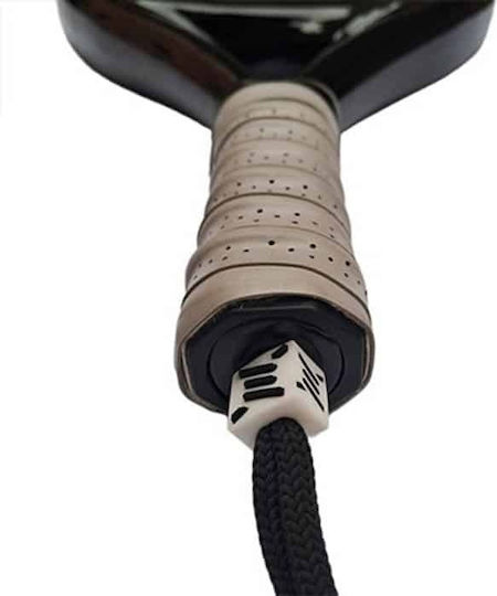 Spannfix Kordel Padel Tennisschläger Schwarz
