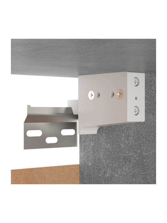 Wand Kremasto Noutlapi Salonio Apo Moiresanida Gray Skyrodematos 30.5x30x30cm