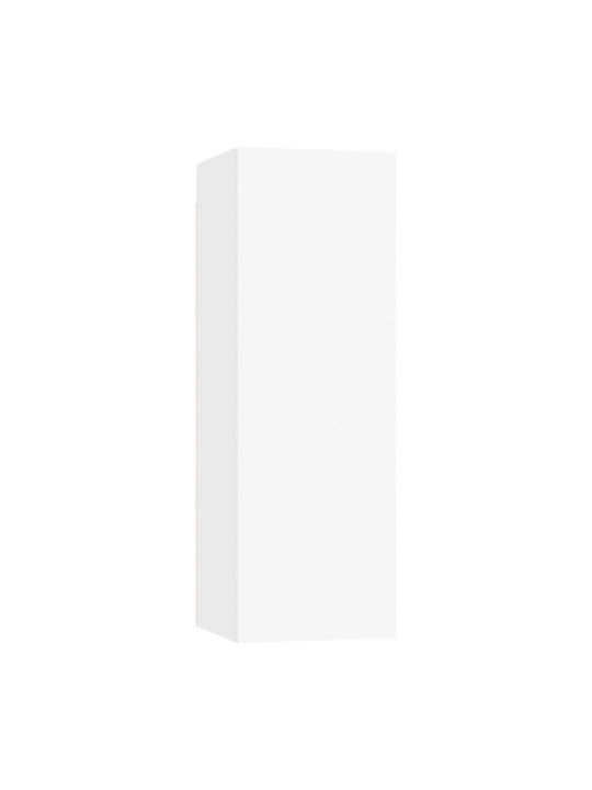 Wall Living Room Cabinet made of Particle Board White 60x30x30cm