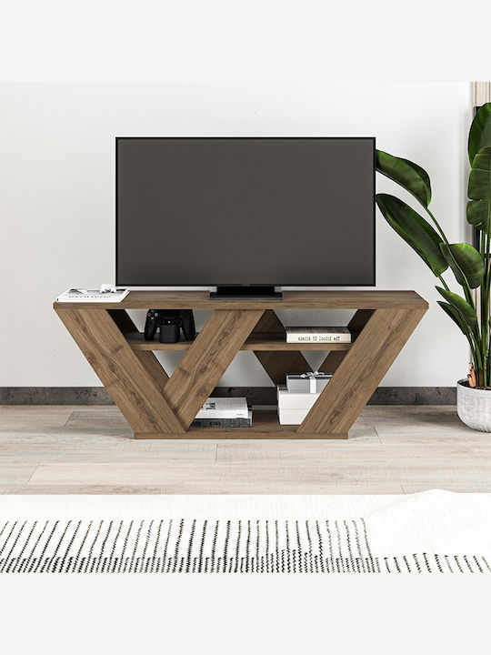 TV Stand Pipralla Light Walnut L110xD30xH40cm