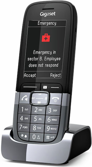 Gigaset SL850H Pro Ασύρματο Τηλέφωνο IP Ασημί