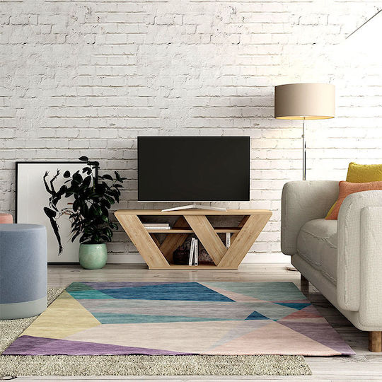 Stand TV Pipralla Natural Lungime 110xAdâncime 40xÎnălțime 30cm