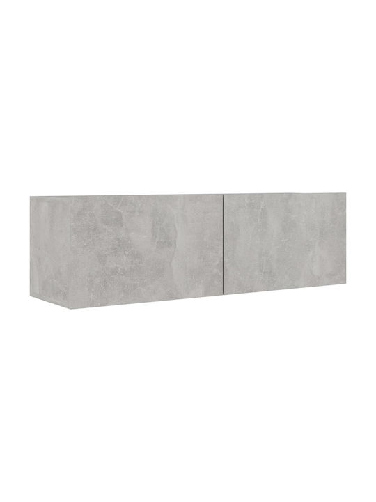 Wand-Kremlast Noutlapi Salonio apó Moiorosanída Grí 100x30x30cm