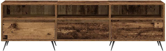 TV Stand Made of Metal & Reclaimed Wood L150xD30xH44.5cm