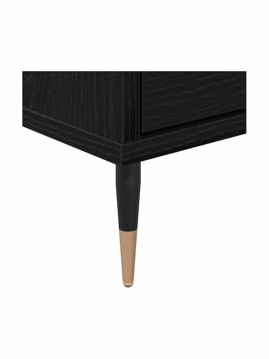 TV-Ständer Schwarze Eiche M150xT30xH44.5cm