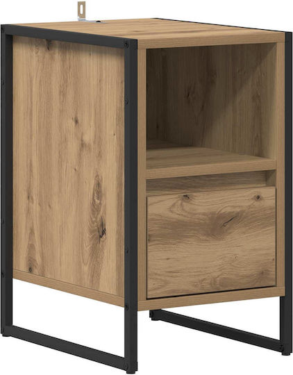 Комод Дървен Кафяв 39.5x30x50см