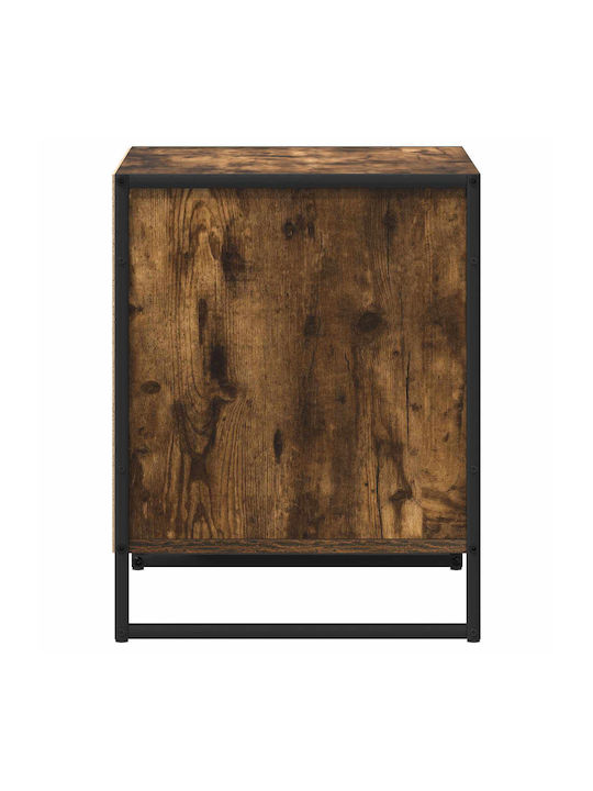 Wooden Bedside Table Brown 50x39.5x50cm