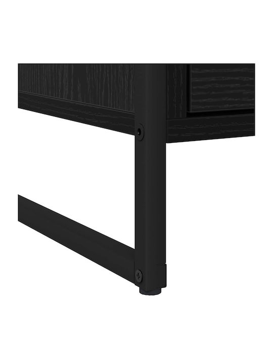Noptieră Negru 50x39.5x50cm