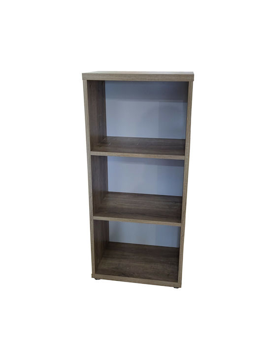 Bookcases Stepladder Gray 3 Pieces 42x30x123cm
