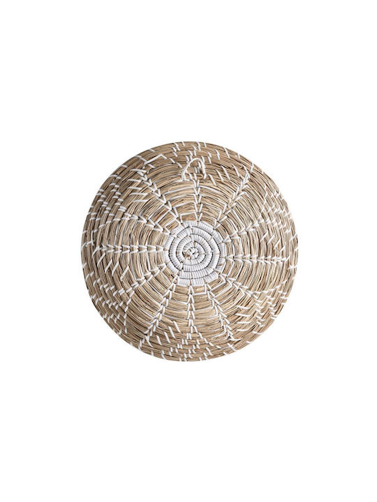 Beliani Set 6 decorațiuni de perete din iarbă de mare multicolore Bacninh
