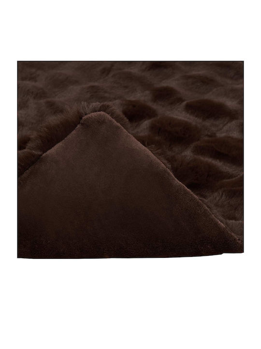 vidaXL Pătură Blănoasă Superdublă 240x270cm Camelopard