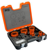 Bahco Diamond Hole Saw Set Set of Bi-metal Holesaws Sandflex