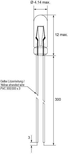 Goobay Incandescent Lamp 1.1W
