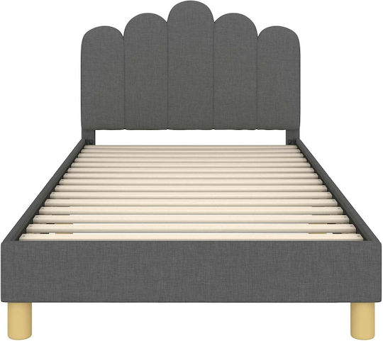 Kinderbett Einzeln Gray für Matratze 90x200cm