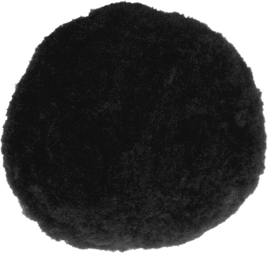 Meyco Pom Pom Craft Black with Diameter 25mm Set of 25pcs 196